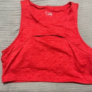Aerie Offline Red Athletic Top